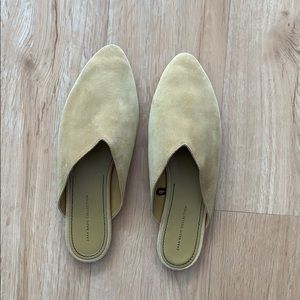 Zara leather mules